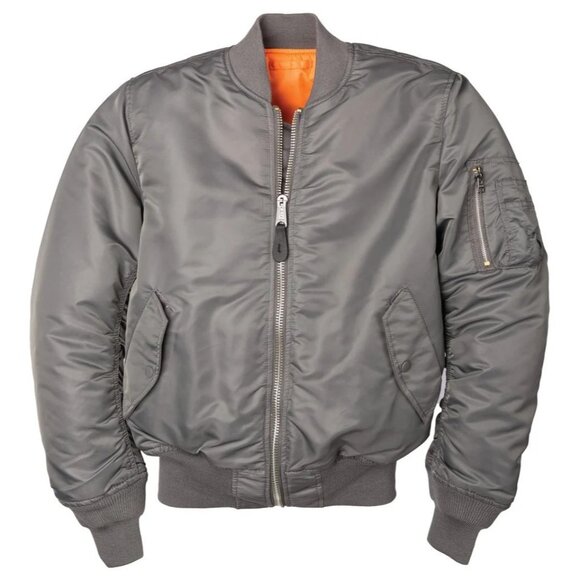 Sami Miro Vintage x Alpha Industries Men's MA-1 Reversible Flight Bomber Jacket - Picture 1 of 7